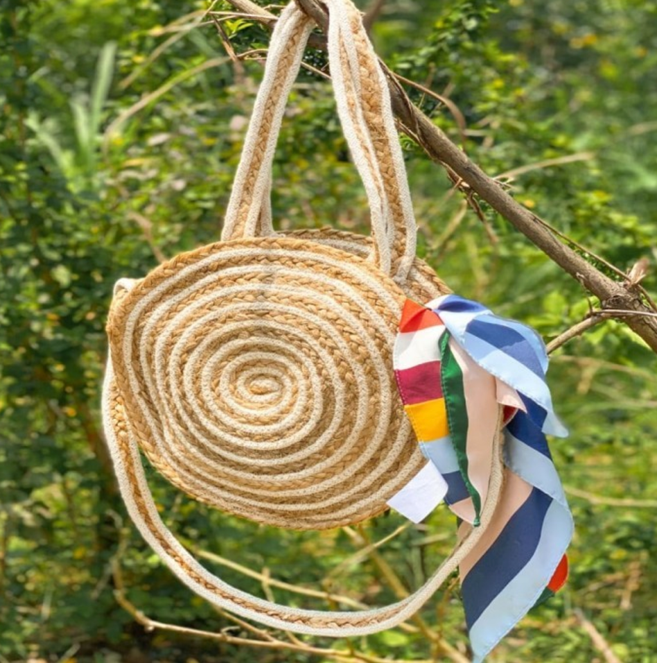 OnEarth Jute Shoulder Sling Bag