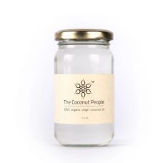 The Coconut People 100% Certified Organic Cold Pressed Virgin Coconut Oil (Small Jar - 200ml)