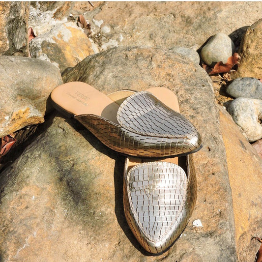 Verde Tamra Pointed Toe Slide Sandals