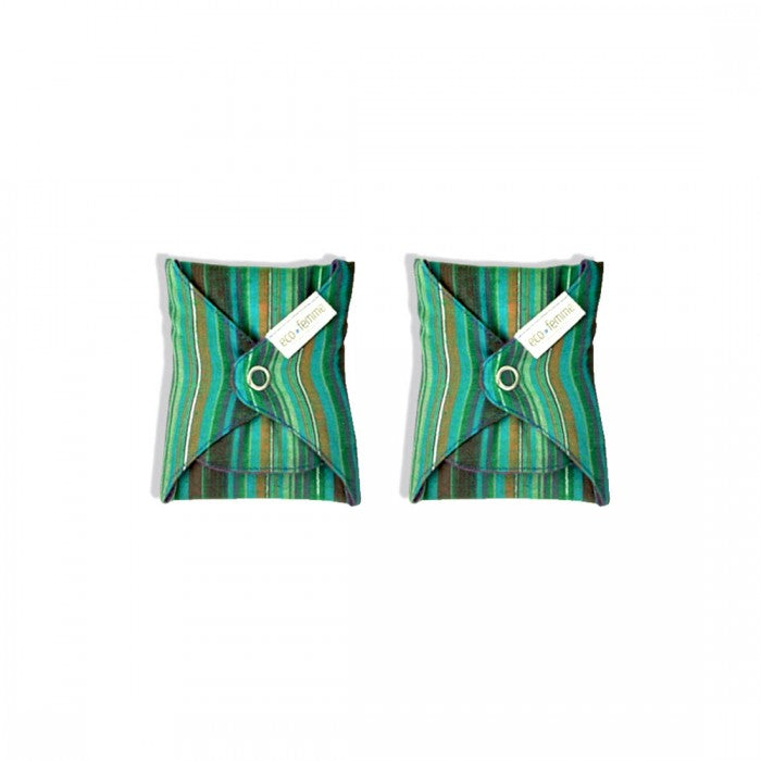 Eco Femme Vibrant Organic Day Pad Plus Twin Pack