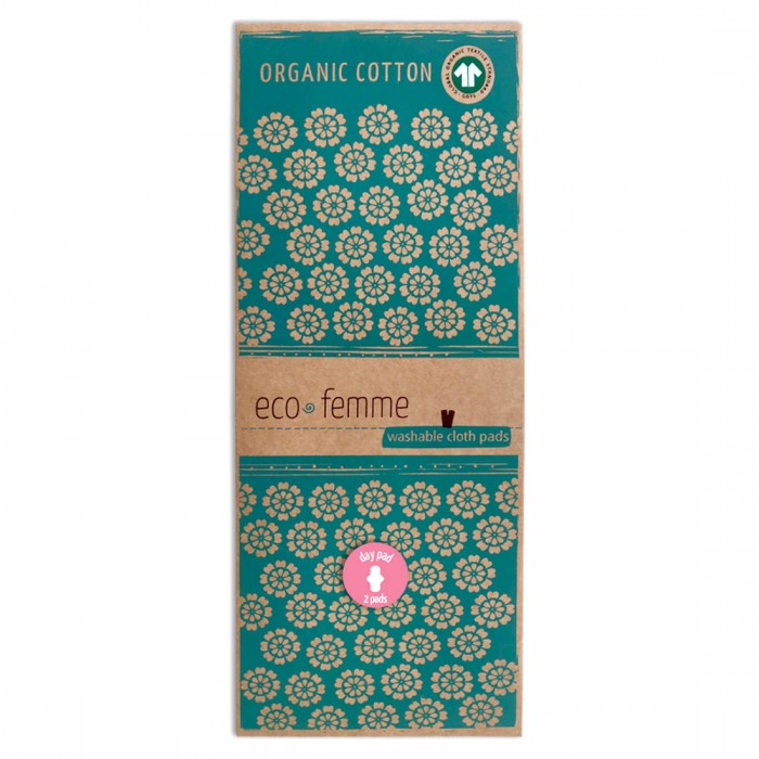 Eco Femme Vibrant Organic Day Pad Twin Pack