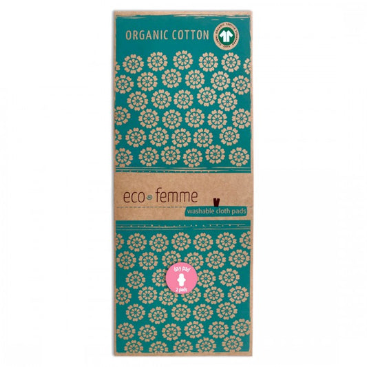 Eco Femme Vibrant Organic Day Pad Twin Pack