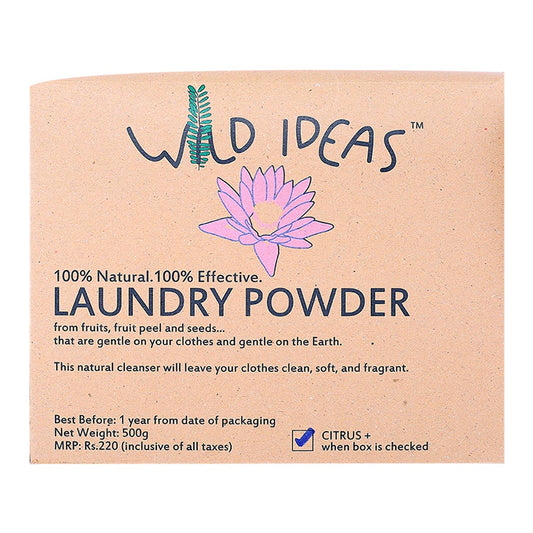 Wild Ideas Hand Made Laundry Powder 500 G (Pack Of 2)