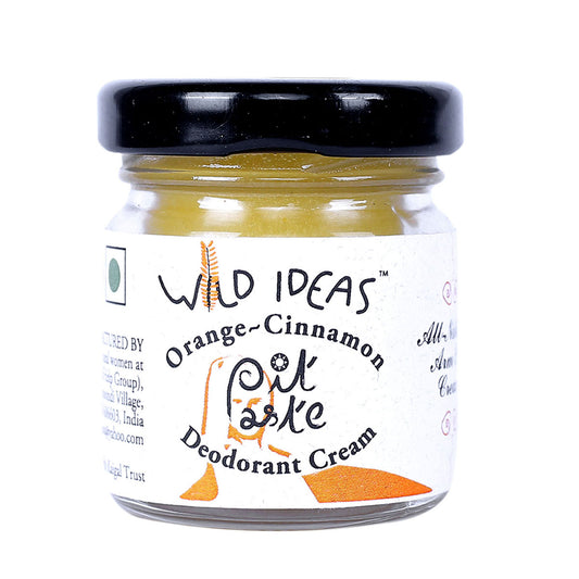 Wild Ideas Pit Paste Deodorant Cream Orange & Cinamon 30G (Pack Of 2)