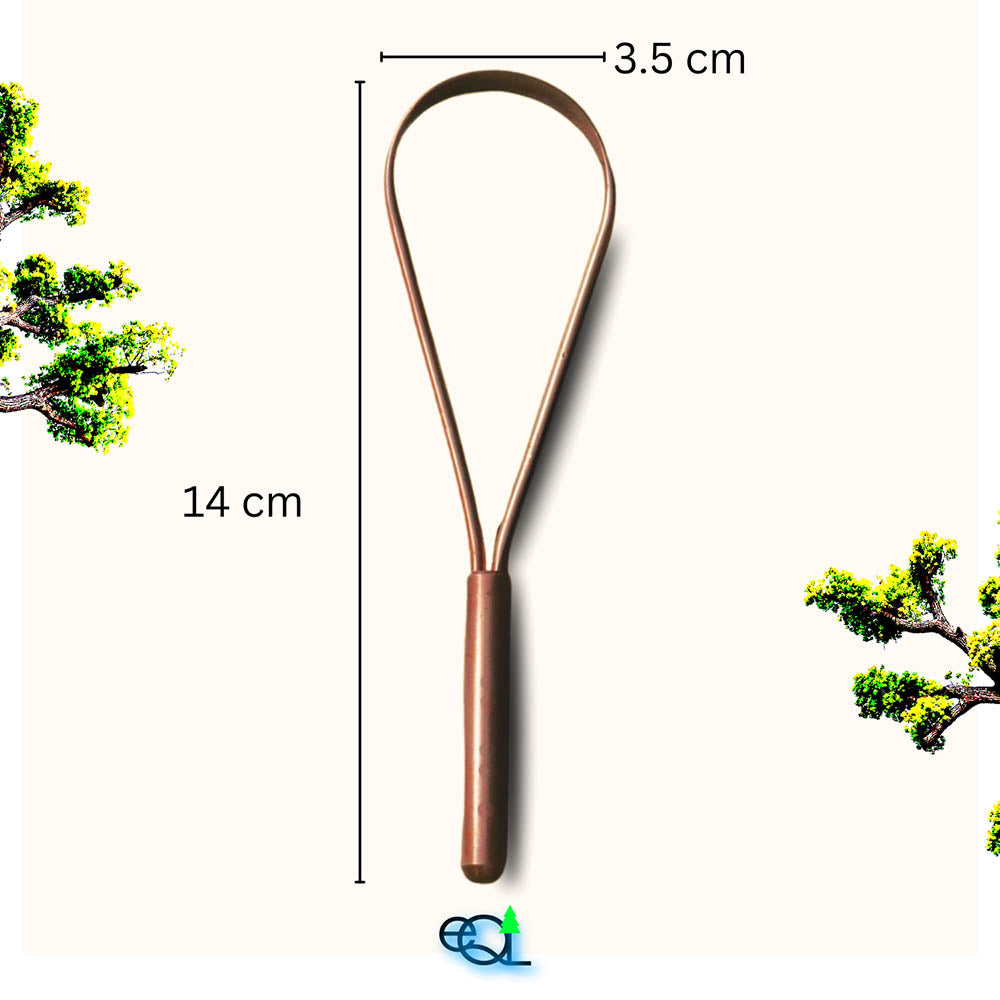 Eqo Logiq Copper Tongue Cleaner (Set Of 2)