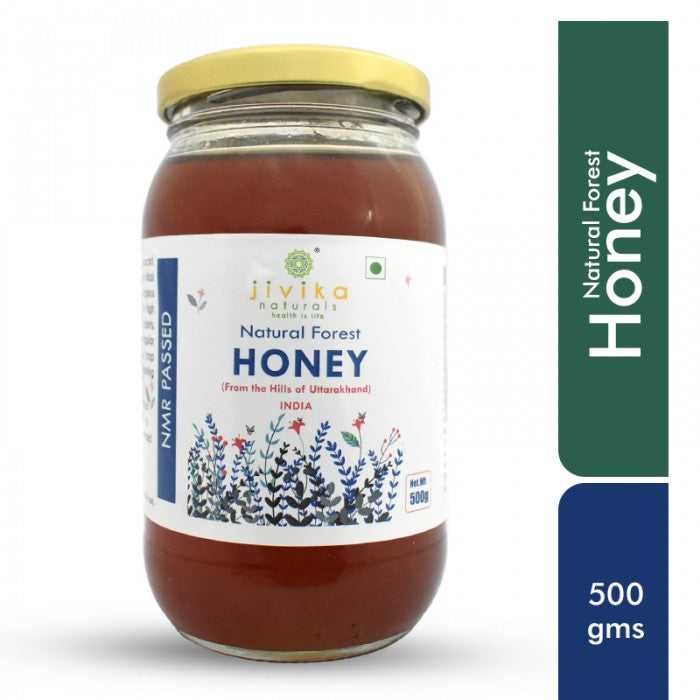 Jivika Naturals Pure & Natural Forest Honey (NMR Passed) 250 gms