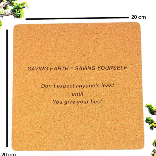 Eqo Logiq Cork Mousepad Earth Friendly