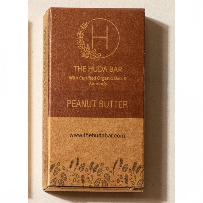 The Huda Bar Granola Bars: Peanut Butter (Pack of 5)