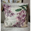 Pink Floral Upcycled Cushion Cover Pack Of 4