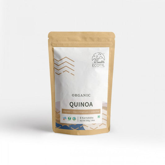 Ecotyl Quinoa (White) | Gluten Free | High Protein | 500g (Pack Of 2)