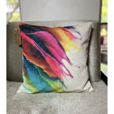 Watercolour Upcycled Cushion Cover - Pack Of 4